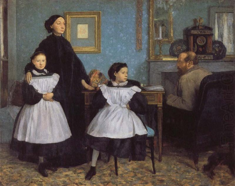 Edgar Degas The Belleli Family china oil painting image